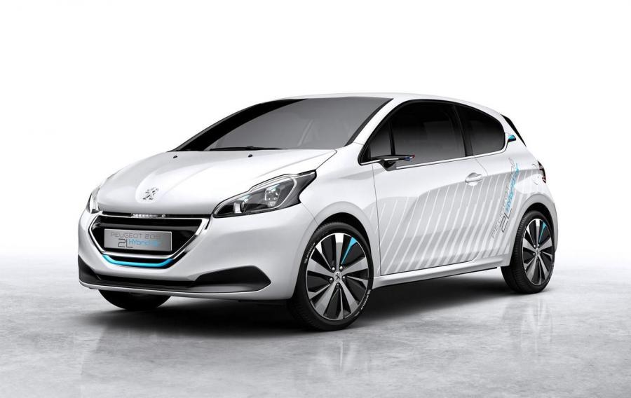 Peugeot 208 HYbrid Air 2L Concept '2014